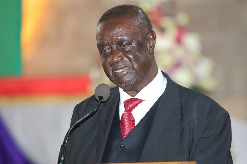 Dr. Oburu Odinga speaking at a public event, highlighting recent news on his age, political career, and health updates.